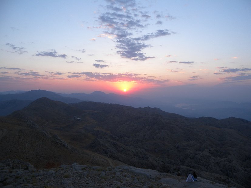 Alba sul Nemrut Dagi